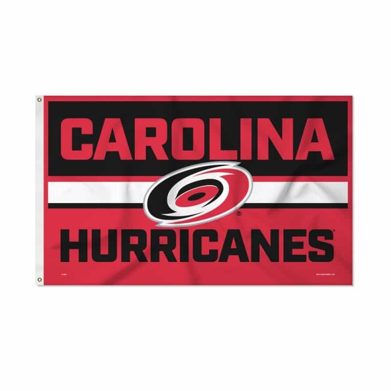 Rico Industries Nhl Hockey Carolina Hurricanes Bold 3' X 5' Banner Flag