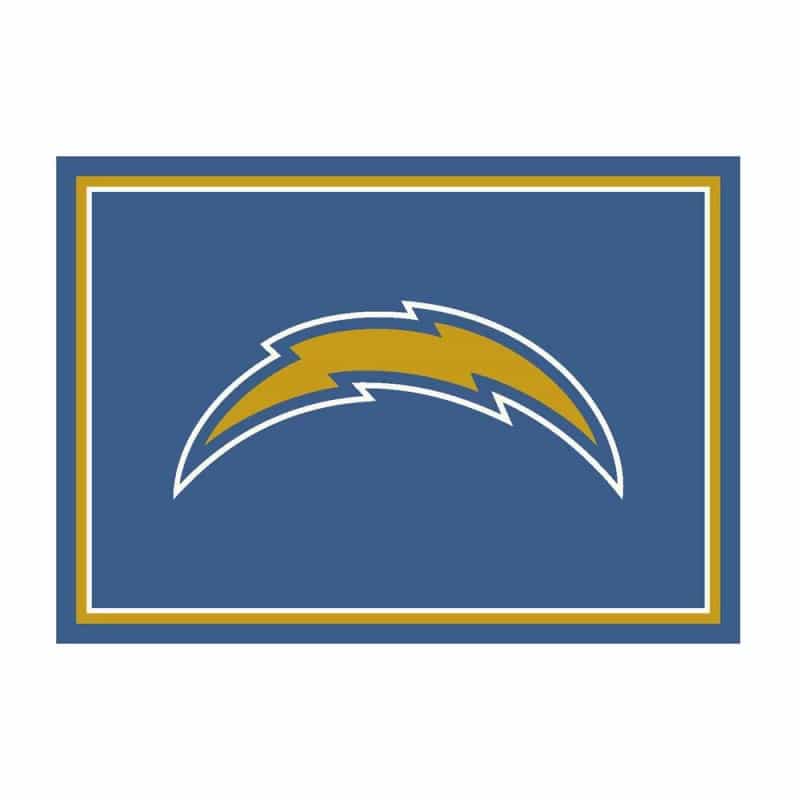 Los Angeles Chargers 8'X11' Spirit Rug