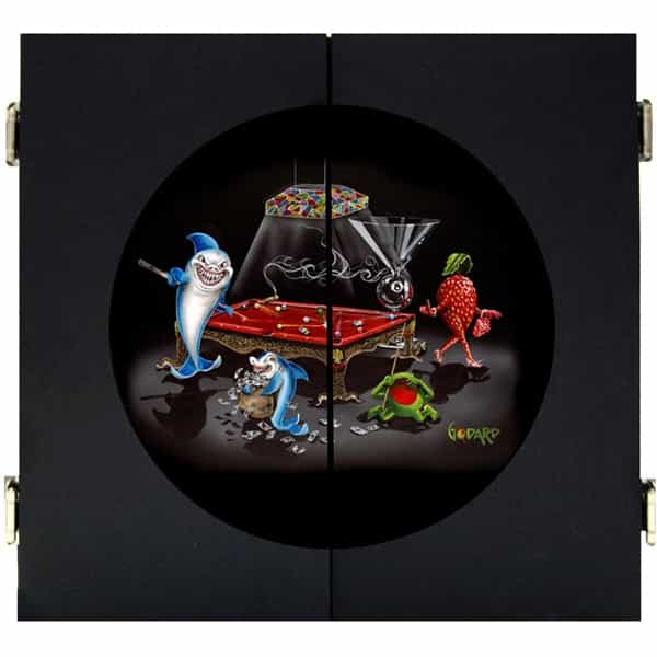 Michael Godard Pool Shark Iii Dart Cabinet