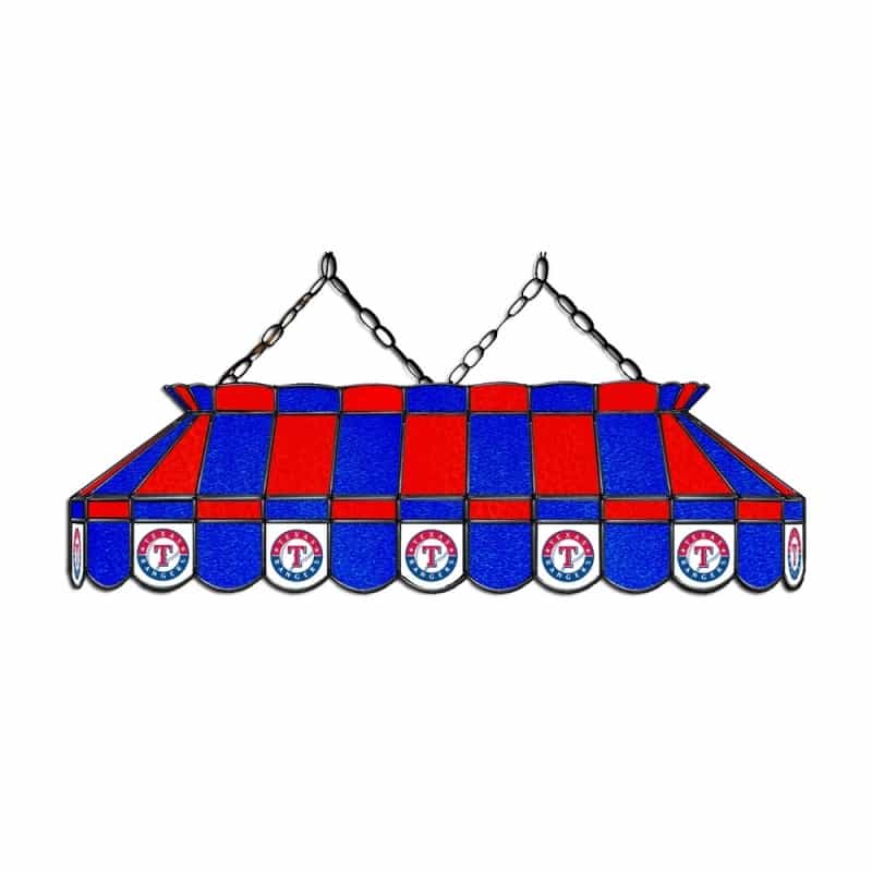 Texas Rangers 40" Glass Lamp