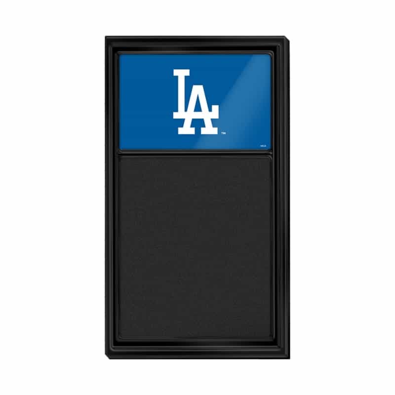 Los Angeles Dodgers: Logo - Chalk Note Board