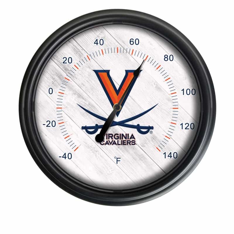 University Of Virginia Indoor/Outdoor Led Thermometer By Holland Bar Stool Company