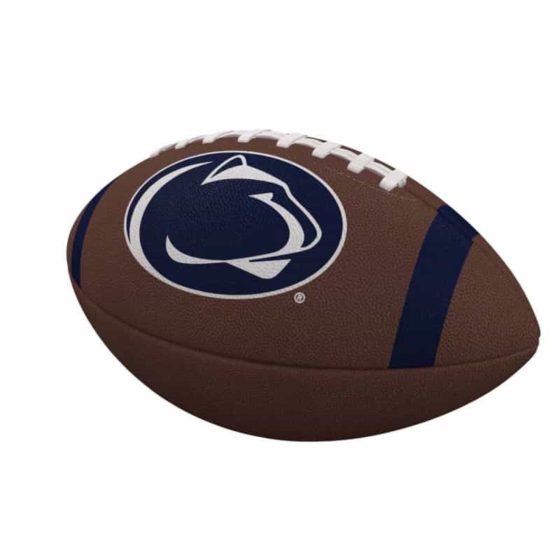 Penn State Team Stripe Official-Size Composite Football