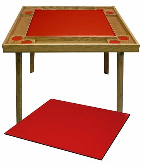 Kestell 35" Folding Leg Combo Game And Card Table