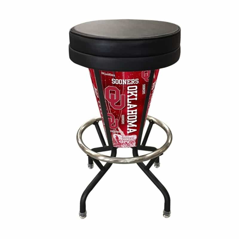 Lighted Oklahoma Swivel Bar Stool By Holland Bar Stool Co