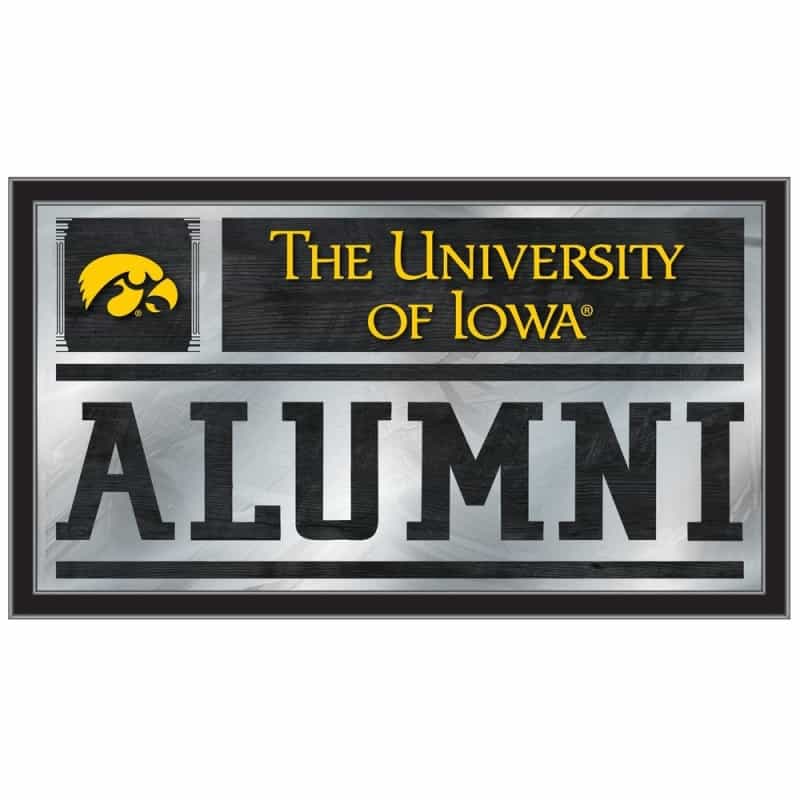 Iowa Alumni Mirror By Holland Bar Stool Co