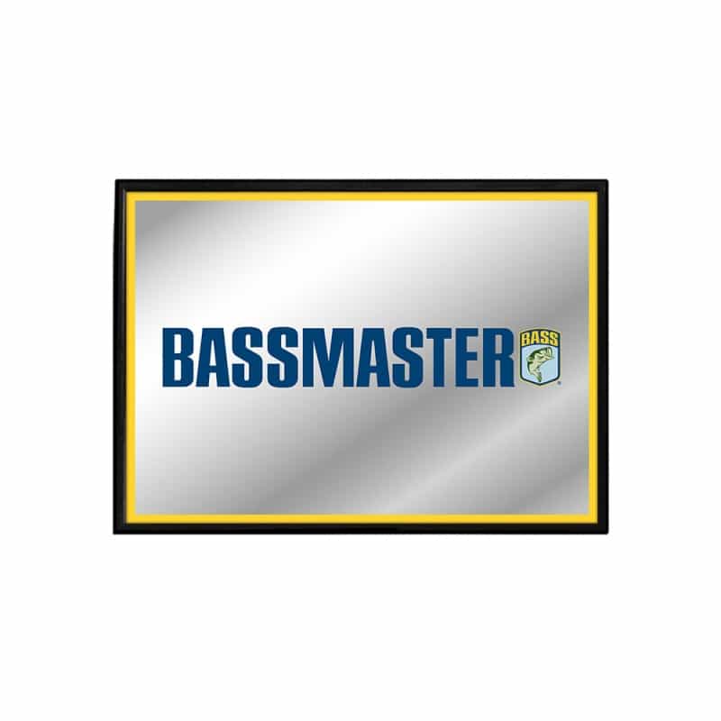 Bassmaster: Framed Mirrored Wall Sign