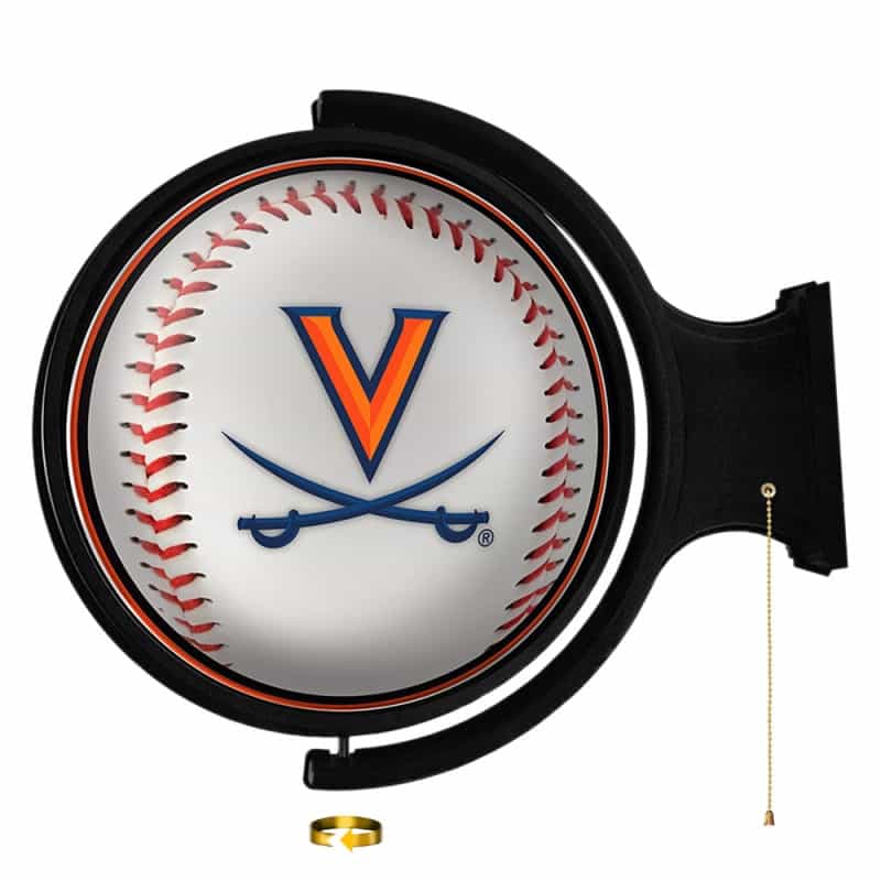 Virginia Cavaliers: Baseball - Rotating Lighted Wall Sign