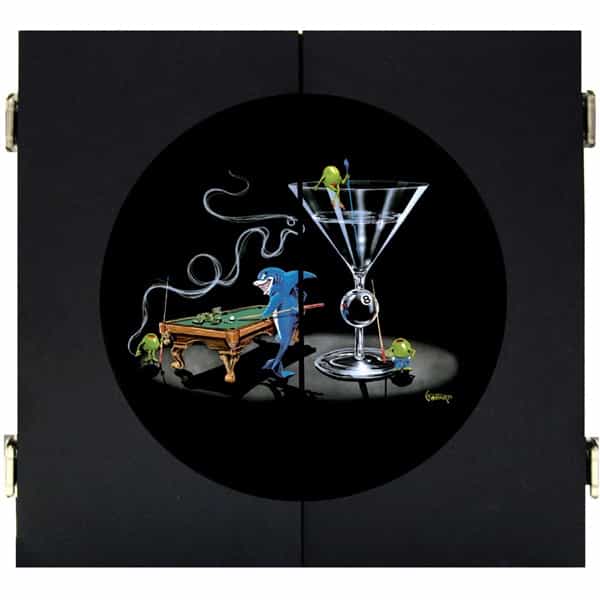 Michael Godard Pool Shark Ii Dart Cabinet