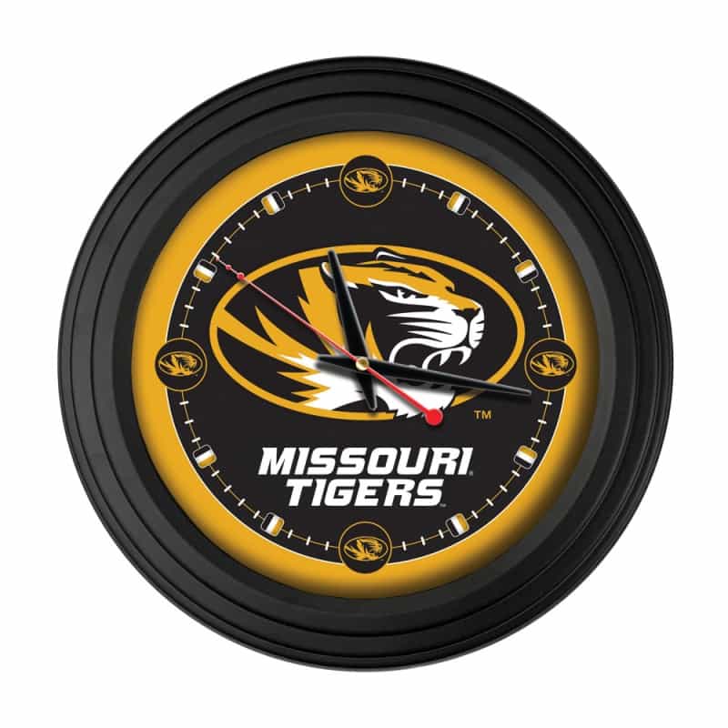 University Of Missouri 15" Traditional Wall Clock By Holland Bar Stool Co
