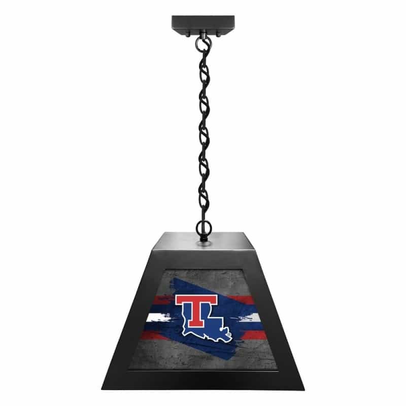 Louisiana Tech University Pendant Box Light By Holland Bar Stool Company