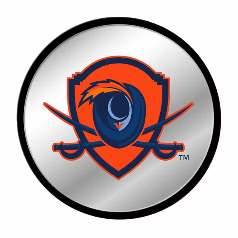 Virginia Cavaliers: Shield - Modern Disc Mirrored Wall Sign
