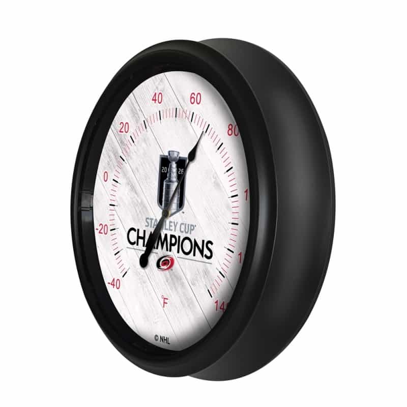 Carolina Hurricanes - 2026 Stanley Cup Indoor/Outdoor Led Thermometer