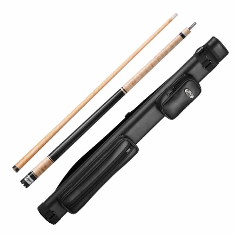 Viper Naturals Birdseye Cue And Casemaster Classic Q-Vault 1Butt 1Shaft Cue Case