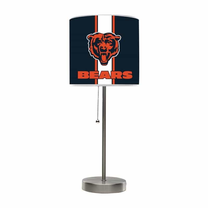Chicago Bears Chrome Lamp