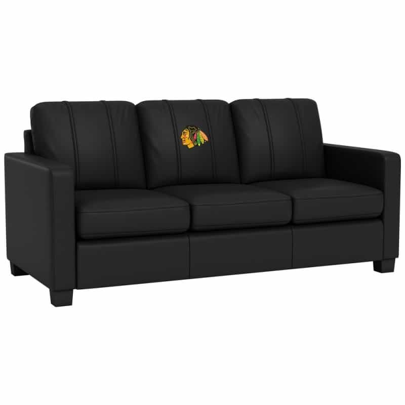 Dyno Stationary Sofa With Chicago Blackhawks Primary Logo