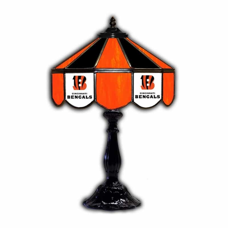 Cincinnati Bengals 21" Glass Table Lamp