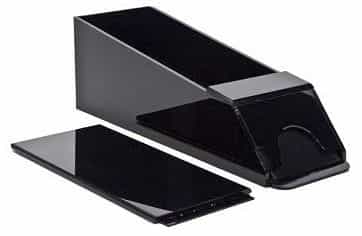 Casino Pro Security Blackjack Dealer Shoe - 8 Deck Black