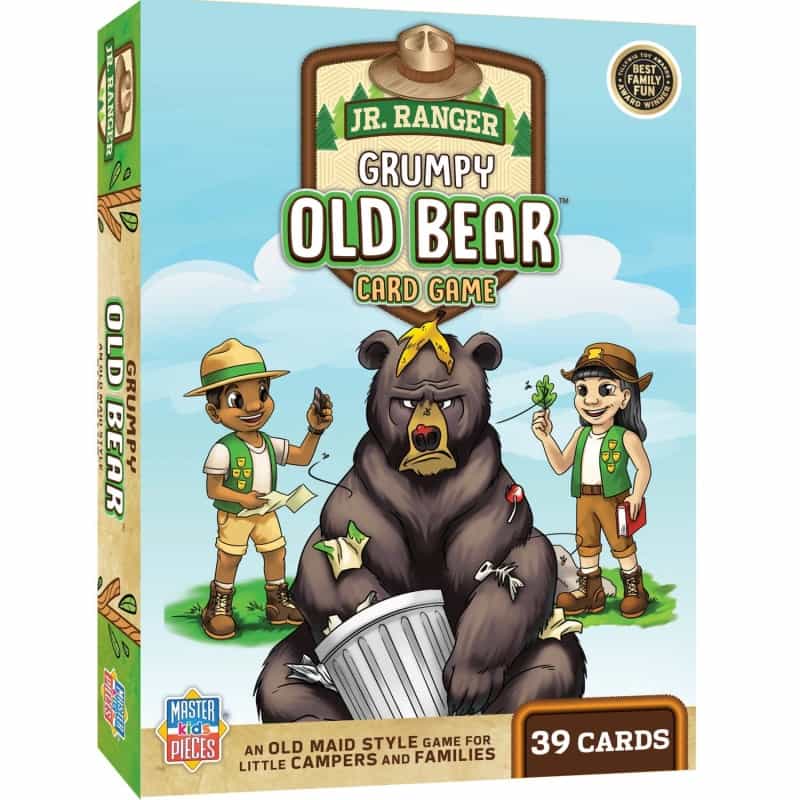 Jr Ranger Grumpy Old Bear Card Game