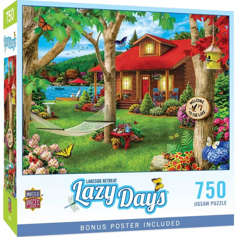 Lazy Days - Lakeside Retreat 750 Piece Puzzle
