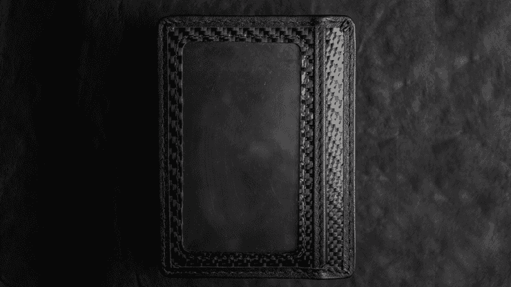 Shadow Wallet Carbon Fiber (Gimmick And Online Instructions) By Dee Christopher And 1914 - Trick