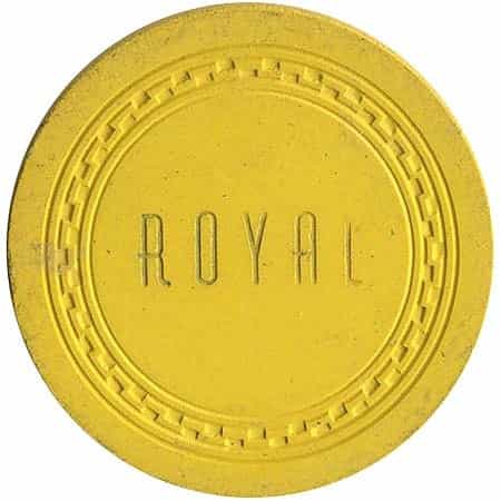 Royal Casino Henderson Nevada $5 Chip 1960