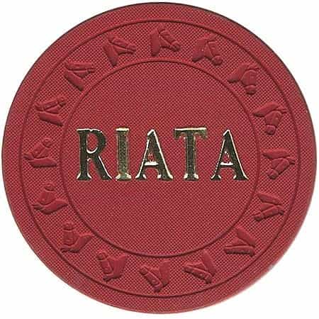 Riata Casino Las Vegas Nevada $5 Chip 1973
