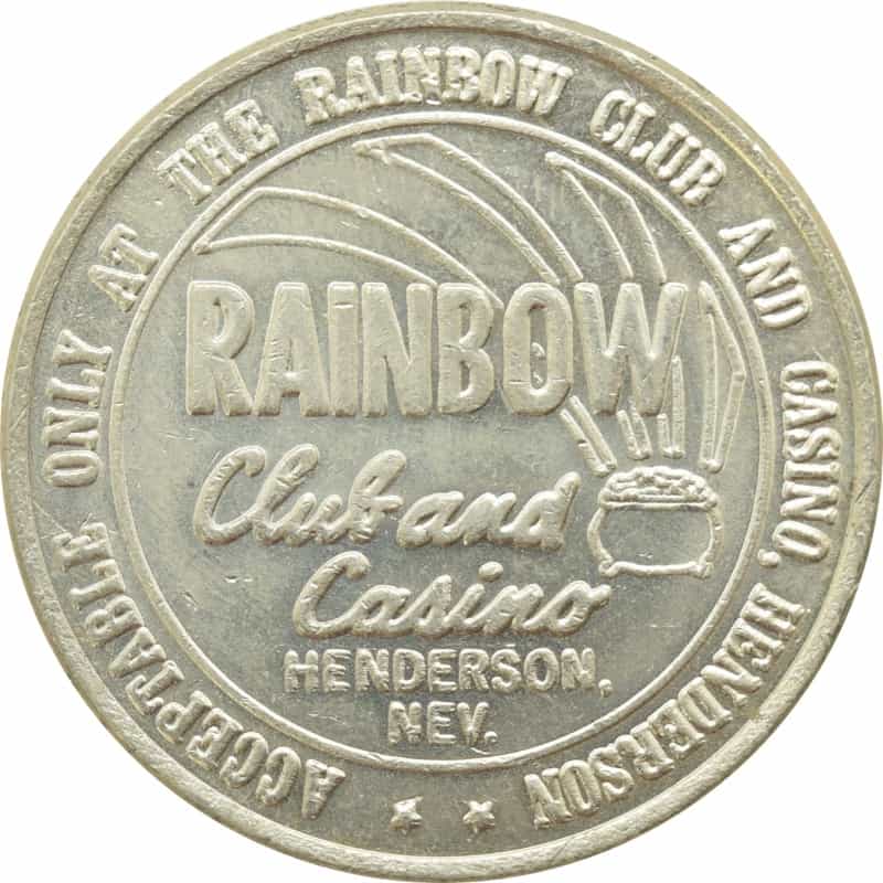 Rainbow Club Casino Henderson Nv $1 Token 1979