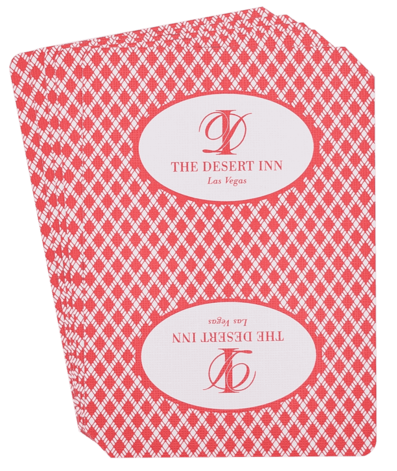 Desert Inn Casino Las Vegas Nevada Used Red Playing Cards Deck