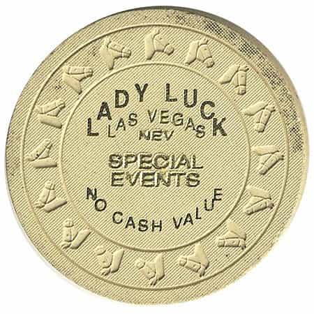 Lady Luck Casino Las Vegas Nevada Special Events Ncv Chip 1980s
