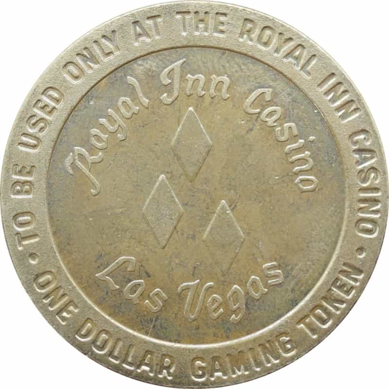 Royal Inn Casino Las Vegas Nv $1 Token 1979