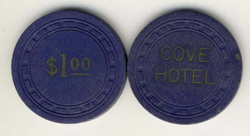 Cove Hotel Casino Las Vegas Nevada $1 Chip 1965