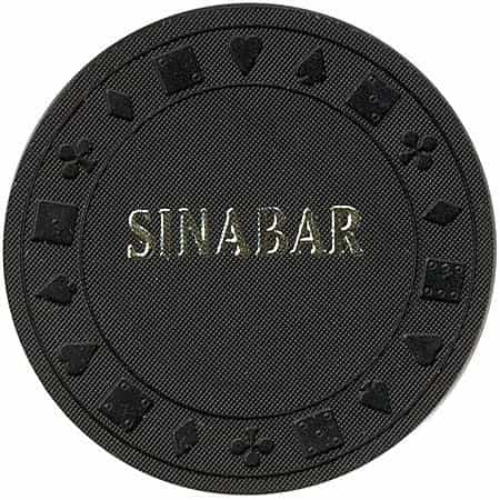 Sinabar Casino Las Vegas Nevada $1 Chip 1972