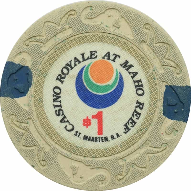 Casino Royale At Maho Reef St. Maarten $1 Chip