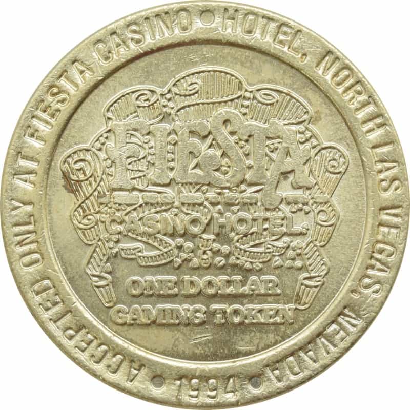 Fiesta Rancho Casino Las Vegas Nv $1 Token 1994