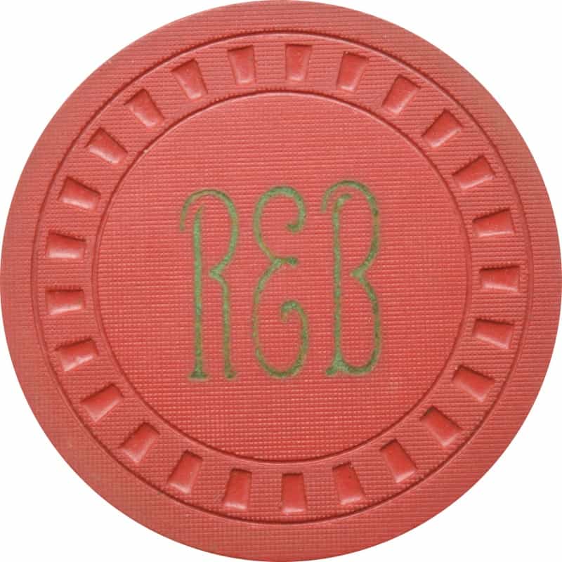 Braswell Billiards Illegal Casino Pine Bluff Arkansas Red Chip
