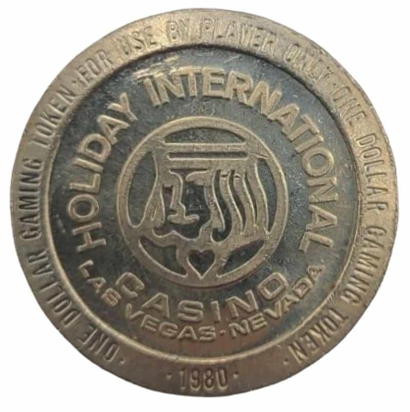 Holiday International Casino Las Vegas Nv $1 Token 1979