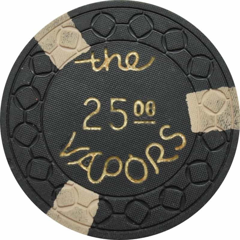 The Vapors Illegal Casino $25 Chip Hot Springs Arkansas Sqincr Mold