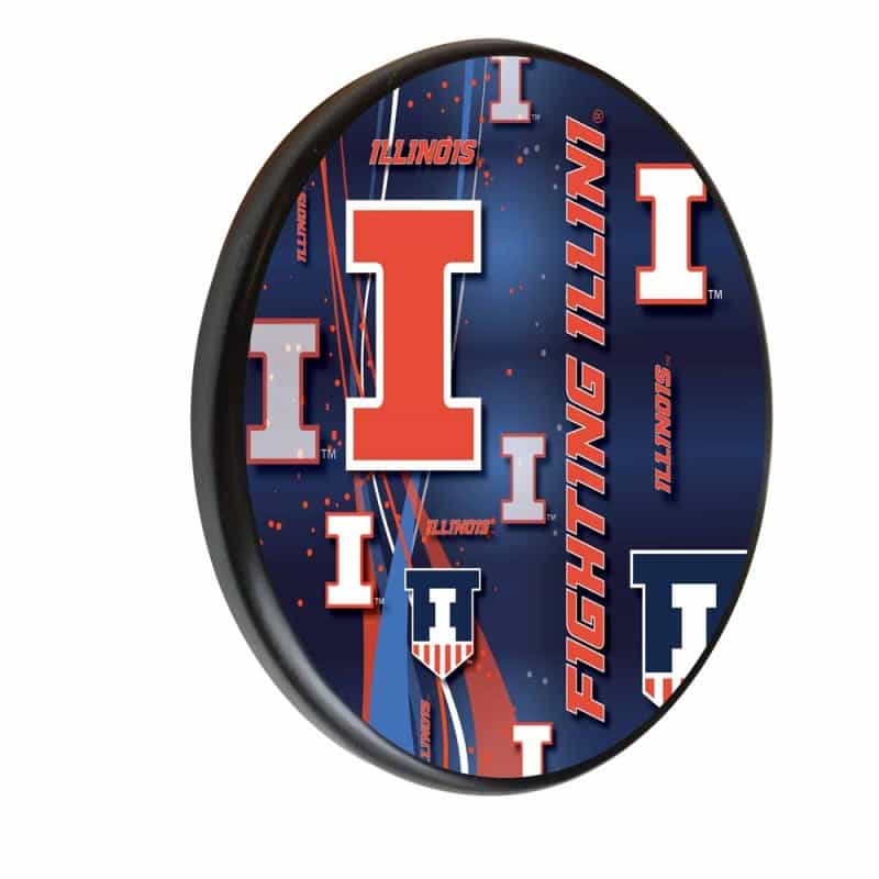 Illinois Digitally Printed Wood Sign By The Holland Bar Stool Co
