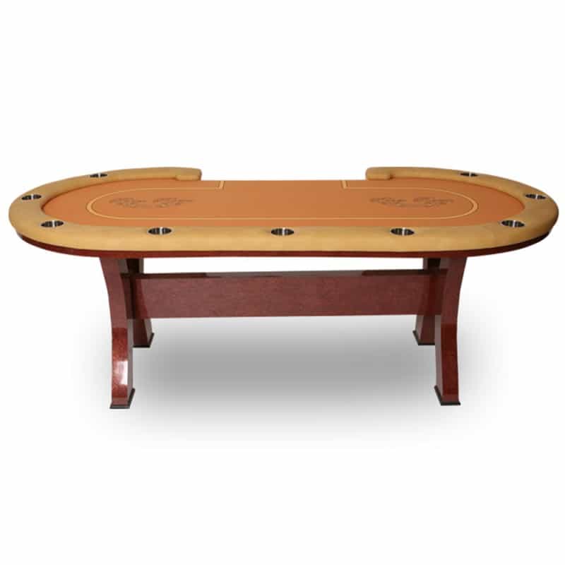 Hero Texas Hold'em Poker Table With H-Type Casino Legs