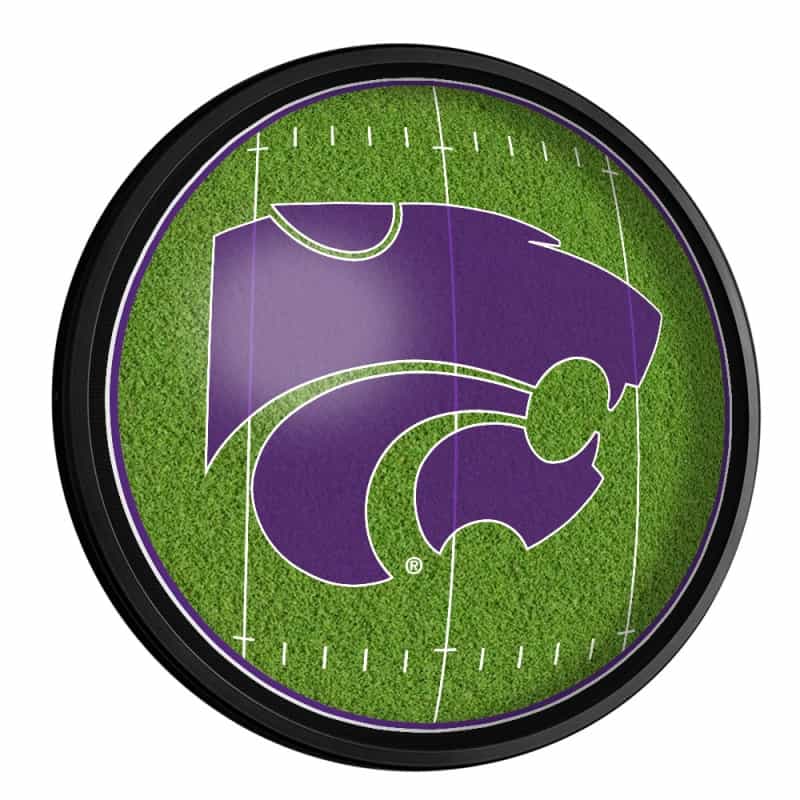 Kansas State Wildcats: On The 50 - Slimline Lighted Wall Sign