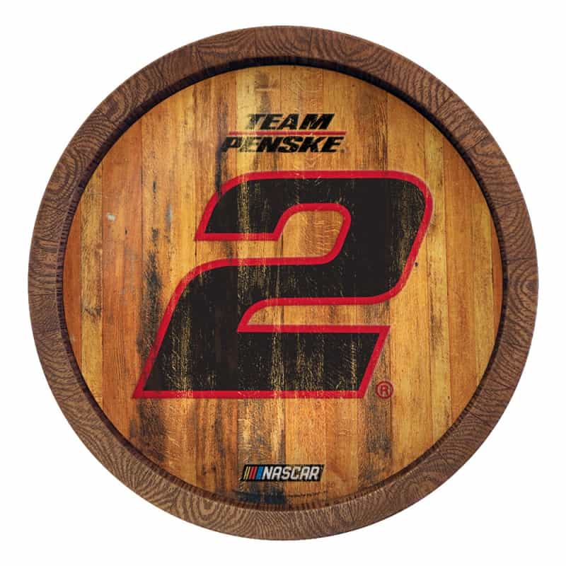 Austin Cindric: Weathered "Faux" Barrel Top Sign
