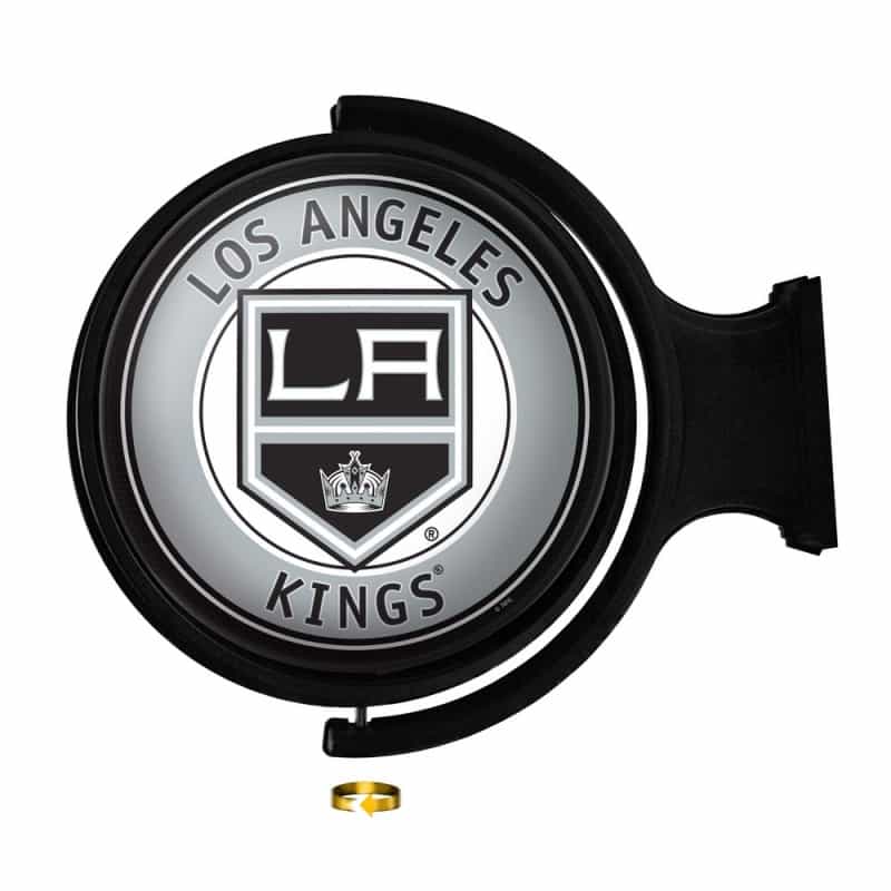 Los Angeles Kings: Original Round Illuminated Rotating Wall Sign