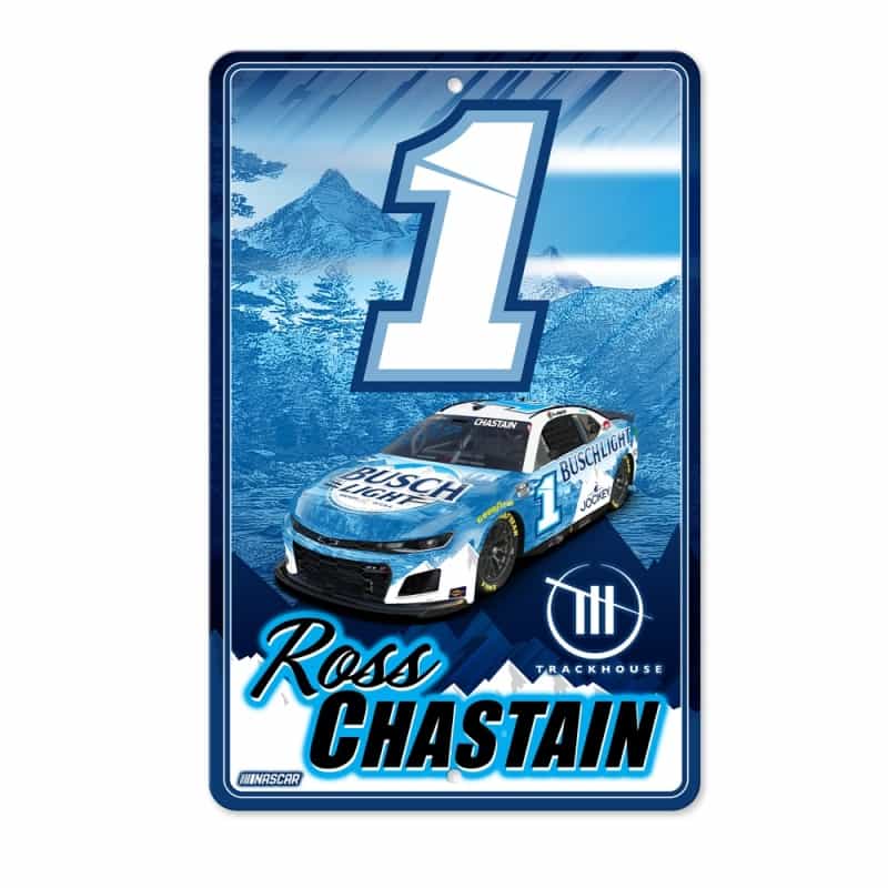 Rico Industries Nascar Racing Ross Chastain No. 1 2024 11" X 17" Home Decor Sign