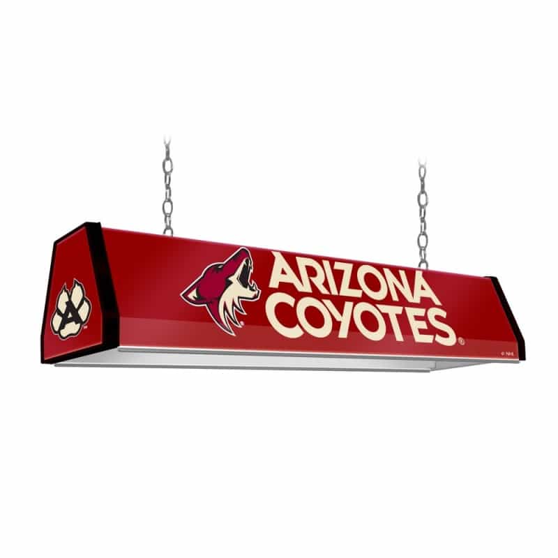 Arizona Coyotes: Standard Pool Table Light