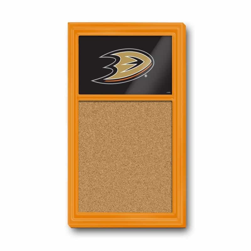 Anaheim Ducks: Cork Noteboard