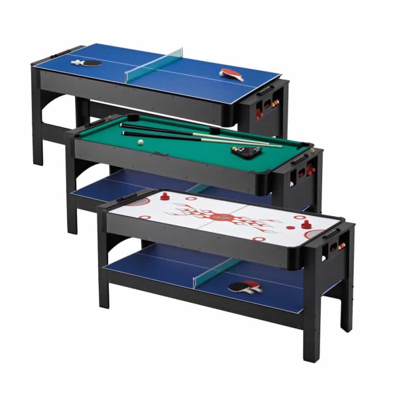 Fat Cat 3-In-1 6' Flip Multi-Game Table