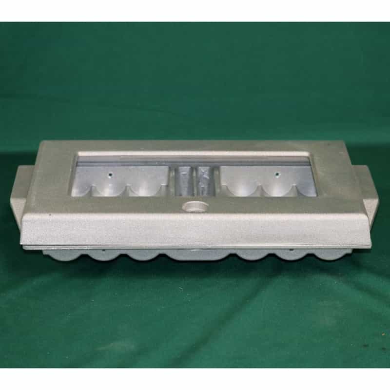 Aluminum Poker Chip Tray With Cover (Cutout 14.25In X 8.5In)