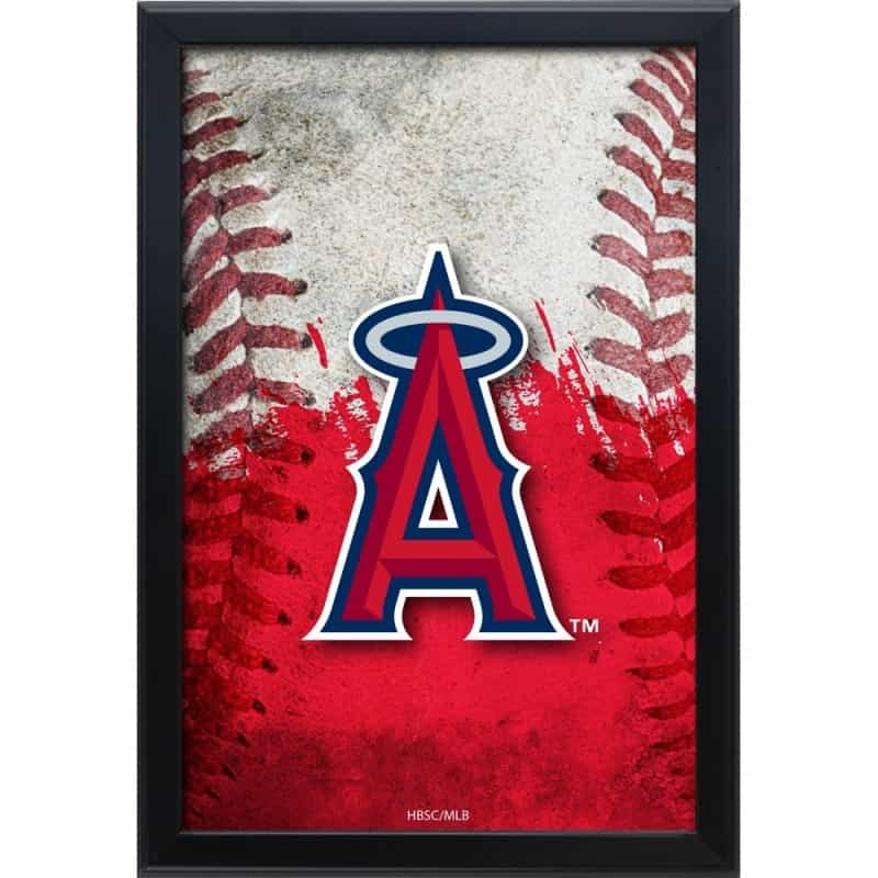 Los Angeles Angels 15.75" X 23.5" Led Snap Frame Lightbox By Holland Bar Stool Company