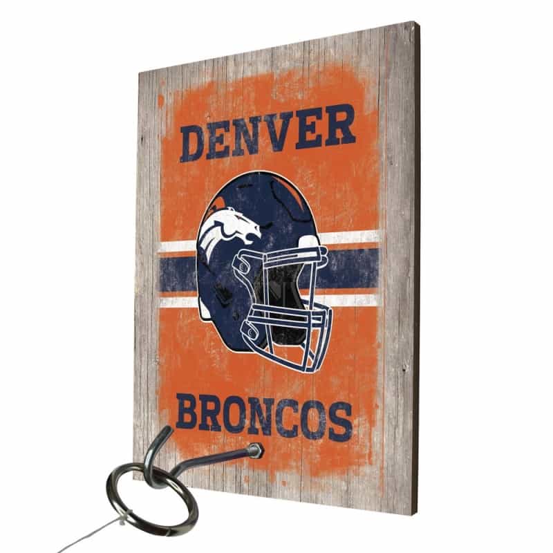 Denver Broncos Hook And Ring Toss Game